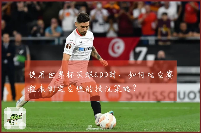 使用世界杯买球app时，如何结合赛程表制定合理的投注策略？