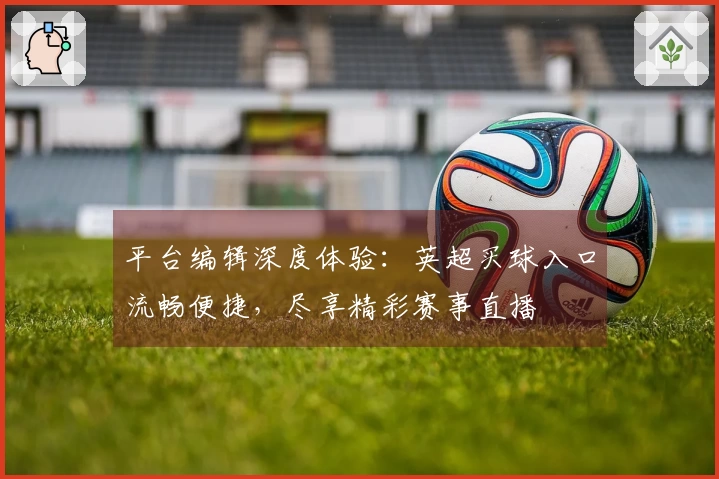 平台编辑深度体验：英超买球入口流畅便捷，尽享精彩赛事直播