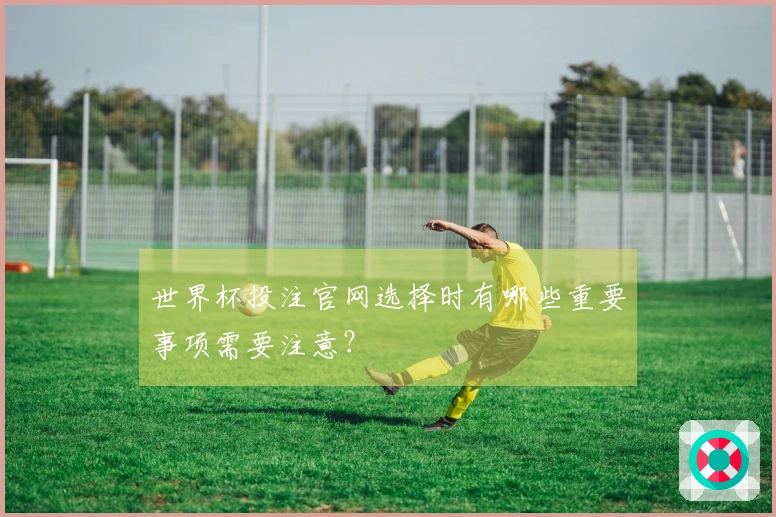 世界杯投注官网选择时有哪些重要事项需要注意？